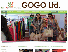 Tablet Screenshot of gogoltd.com